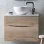 Crosswater Glide II 500mm Vanity Unit with Marble Worktop - GL5000TMC